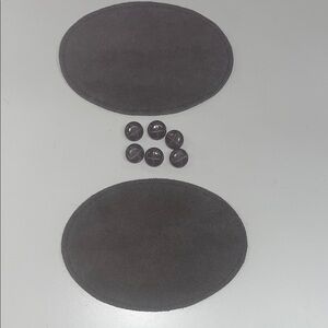 Pendleton men’s sweater Dark Gray Elbow Patches with Buttons/ preowned OS